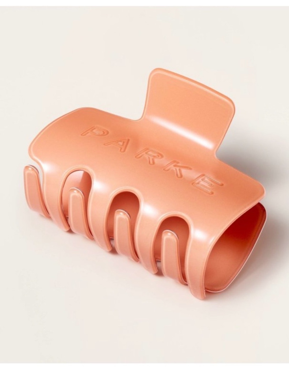 Parke x Target peach Orange Claw Clip NEW